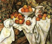 Paul Cezanne Nature morte de pommes dt d'oranes Germany oil painting artist